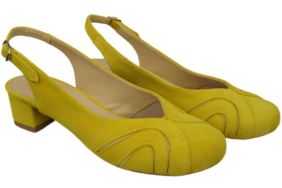 Footwear Women Sandals natural leather 842 Z ElitaBut