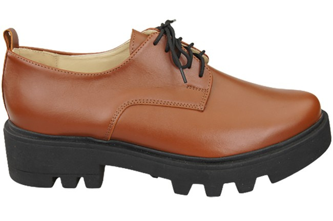 Women's shoes Lace-up leather Natural 180 ElitaBut