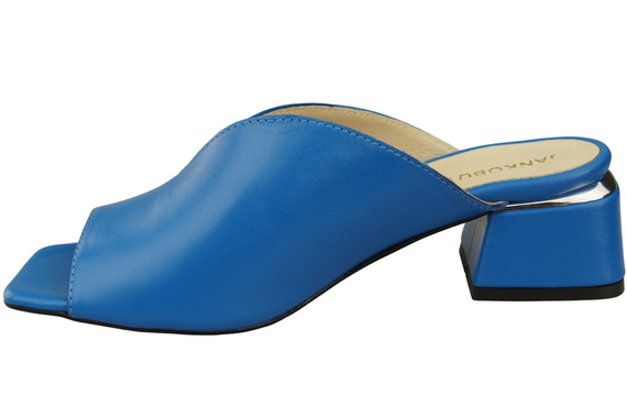 Women's Shoes High-Heeled Flip-Flops Natural Leather 210 ElitaBut