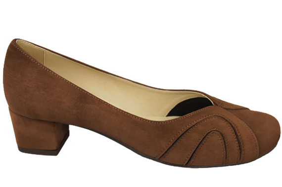 Women's shoes Suede leather pumps 786 Z ElitaBut