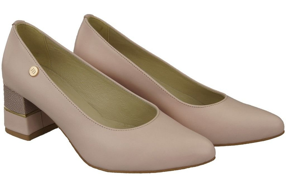 Women's shoes Pumps Natural leather 142 ElitaBut