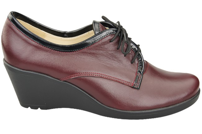 Shoes Women's Brogues On Wedge Natural leather 181 ElitaBut