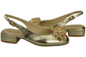 Women's Shoes Sandals with Crystals Natural Leather 215 ElitaBut
