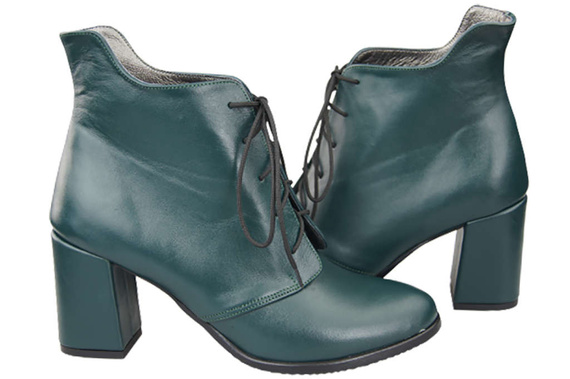 Shoes Boots Women Lace-up Spring / Fall natural leather 174 L ElitaBut