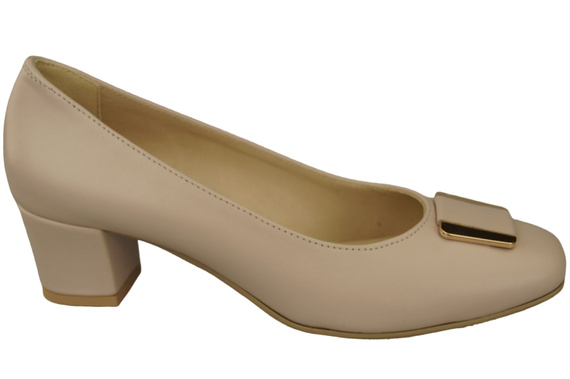 Women's shoes Pumps Natural leather 187 ElitaBut