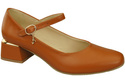 Women's shoes Pumps with a strap, natural leather 202 ElitaBut