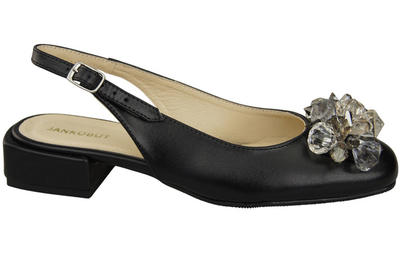 Women's Shoes Sandals with Crystals Natural Leather 215 ElitaBut