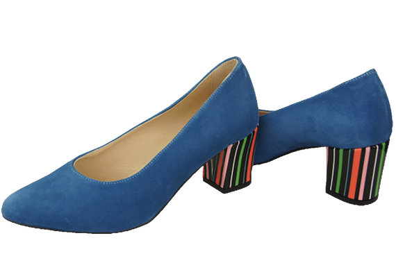 Women's footwear Women's pumps Suede leather 158 Z ElitaBut