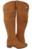 Shoes Boots Women Boots Over-the-knee boots Over-the-knee natural leather Velor 154 ElitaBut