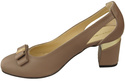 Shoes Women's pumps in Natural Leather with Decorative Heel 199 ElitaBut