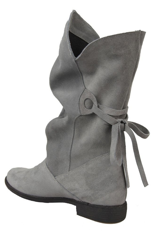 Shoes Women's boots Winter natural leather velor 999 Z ElitaBut