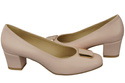 Women's shoes Pumps Natural leather 187 ElitaBut