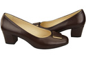 Women's shoes Pumps Natural leather 187 ElitaBut
