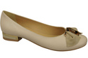 Women's Ballerinas Shoes Natural Leather 894 ElitaBut