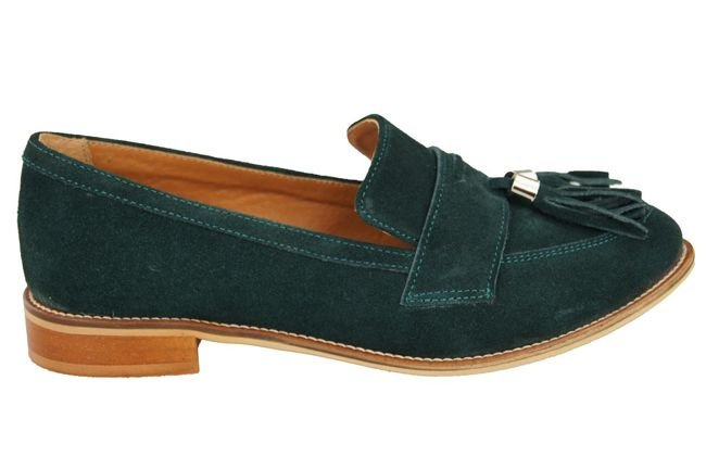Shoes Women's loafers Natural Leather Velor 134 ElitaBut