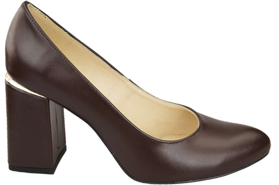 Women's shoes Pumps Natural leather 179 ElitaBut