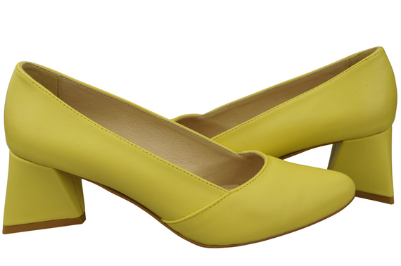 Women’s Pumps Genuine Leather Pointed Toe Heel ElitaBut 221