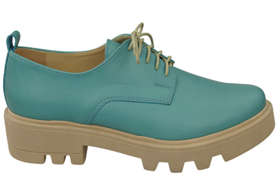 Women's shoes Lace-up leather Natural 180 ElitaBut