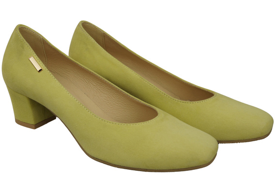 Comfortable Women's Shoes Pumps Natural Suede Leather 172 Z ElitaBut