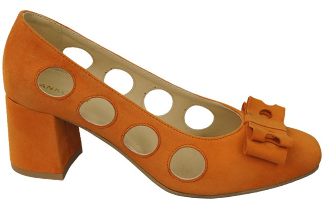 Women's shoes Pumps Natural leather suede 182 ElitaBut