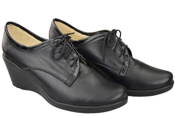 Shoes Women's Brogues On Wedge Natural leather 181 ElitaBut