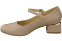 Women's shoes Pumps with a strap, natural leather 202 ElitaBut