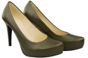 Women's shoes Pumps High heels natural leather 205 ElitaBut