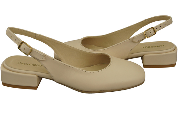 Women's Shoes Sandals Flat Heel Natural Leather 206 ElitaBut