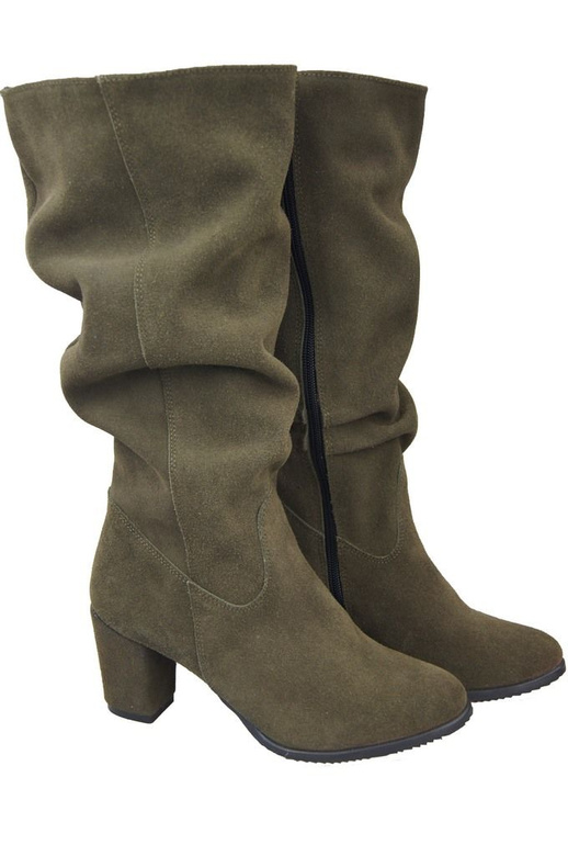 Shoes Boots Women's natural leather Velor 141 ElitaBut