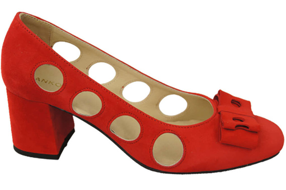 Women's shoes Pumps Natural leather suede 182 ElitaBut