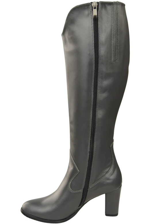 Stylish Footwear Women's Boots On A Heel Natural Leather 211 ElitaBut