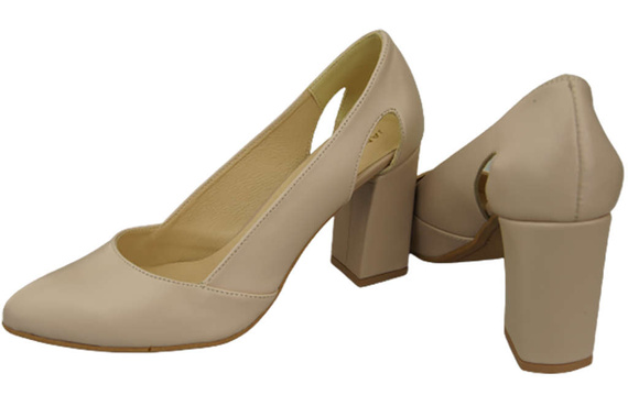 Women's shoes Pumps Natural leather 184 ElitaBut