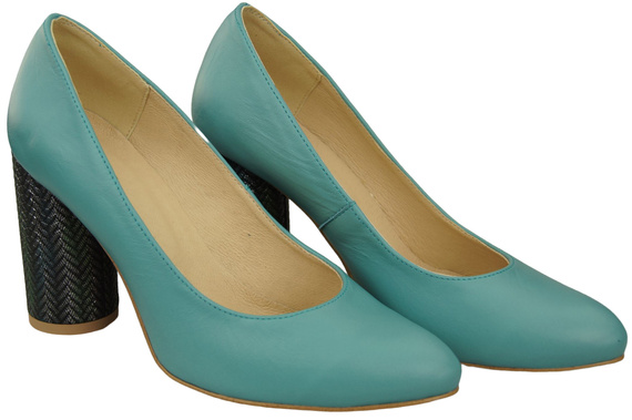 Women's shoes Pumps Natural leather 194 ElitaBut