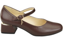 Women's shoes Pumps with a strap, natural leather 202 ElitaBut