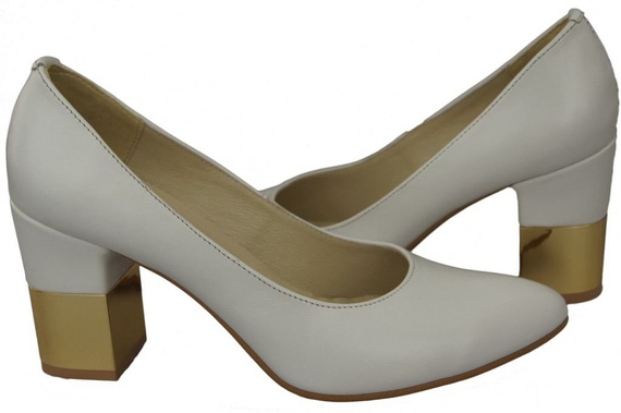 Women's shoes Pumps Natural leather 144 ElitaBut