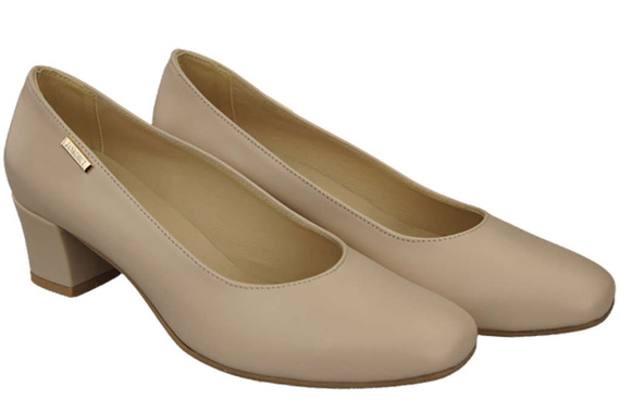 Women's shoes Pumps Natural leather 172 ElitaBut