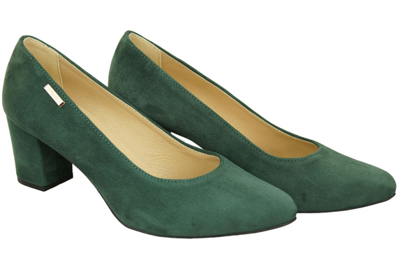 Women's Shoes Pumps Natural Leather Suede 106 ElitaBut