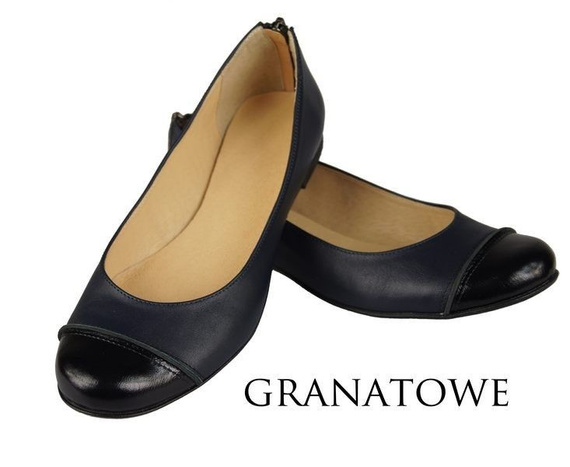 Shoes Ballerinas Women's natural leather 759 ElitaBut