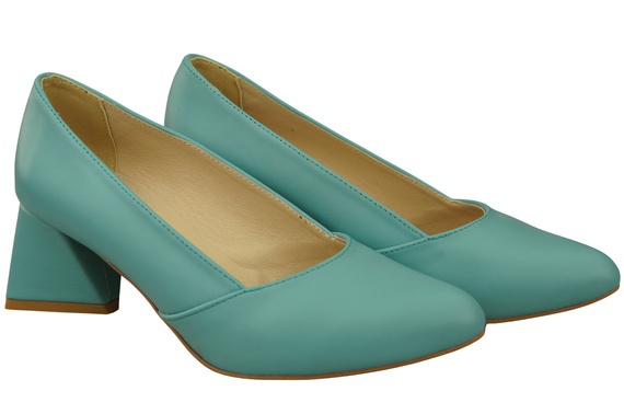 Women’s Pumps Genuine Leather Pointed Toe Heel ElitaBut 221