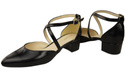 Women’s Leather Sandals with Straps Low Heel 223 ElitaBut