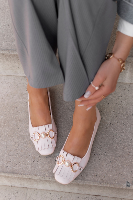 Women's shoes Pumps Natural leather 195 ElitaBut