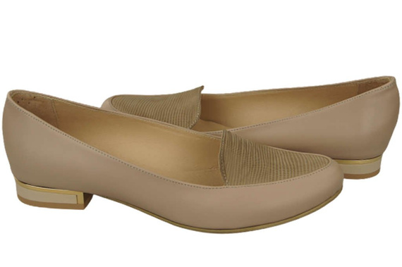 Women's Ballerinas Shoes Lordsy natural leather 908 ElitaBut