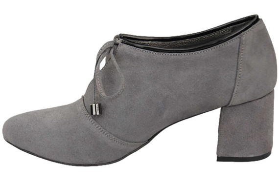 Women's shoes Low shoes Natural leather velor 183 ElitaBut