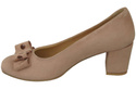 Women's shoes Pumps Natural leather suede 163 ElitaBut