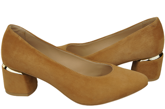 Women's footwear Women's pumps Suede leather 143 ElitaBut