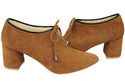 Women's shoes Low shoes Natural leather velor 183 ElitaBut