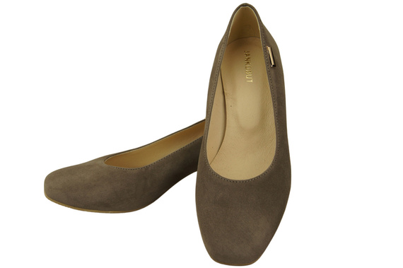 Comfortable Women's Shoes Pumps Natural Suede Leather 172 Z ElitaBut