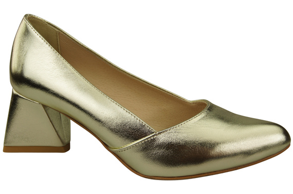 Women’s  Pumps Genuine Leather Pointed Toe Heel ElitaBut 221