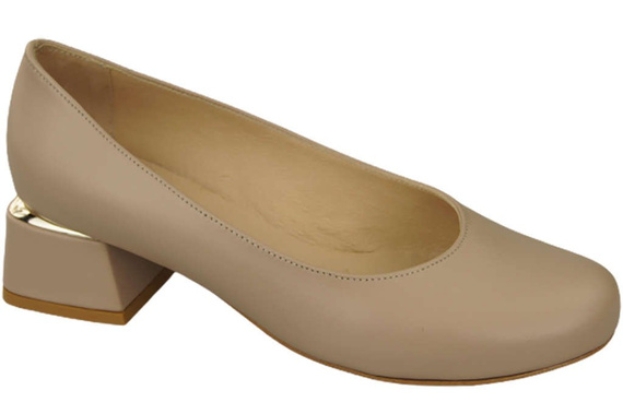 Women's shoes Pumps Natural leather 159 ElitaBut