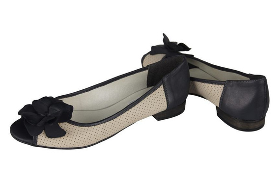 Women's Ballerinas Shoes Natural Leather 710 ElitaBut